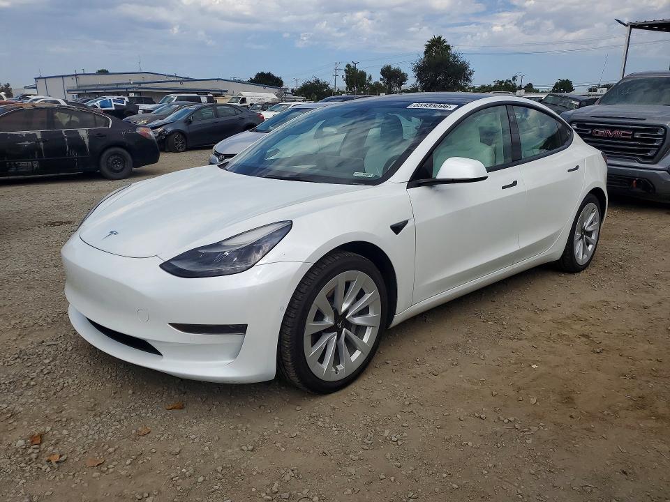 Продаж на аукціоні авто 2022 Tesla Model 3, vin: 5YJ3E1EA9NF320934, номер лоту: 65935096
