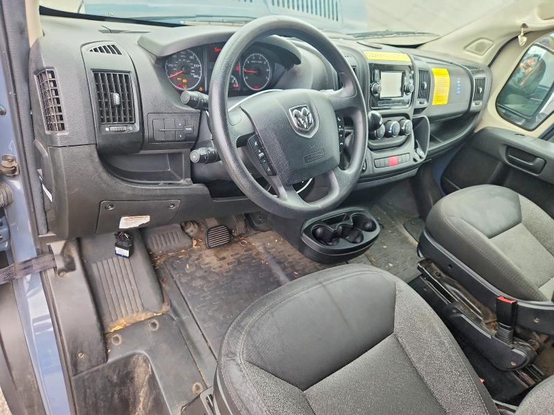 62543796 :رقم المزاد ، 3C6MRVJG5ME550380 vin ، 2021 Ram Promaster 3500 مزاد بيع