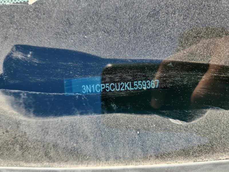 65699226 :رقم المزاد ، 3N1CP5CU2KL559367 vin ، 2019 Nissan Kicks مزاد بيع