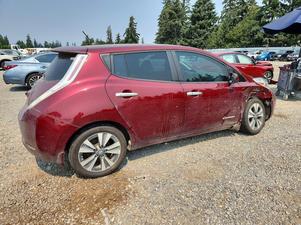 Продажа на аукционе авто 2016 Nissan Leaf, vin: 1N4BZ0CP0GC313569, номер лота: 58769146