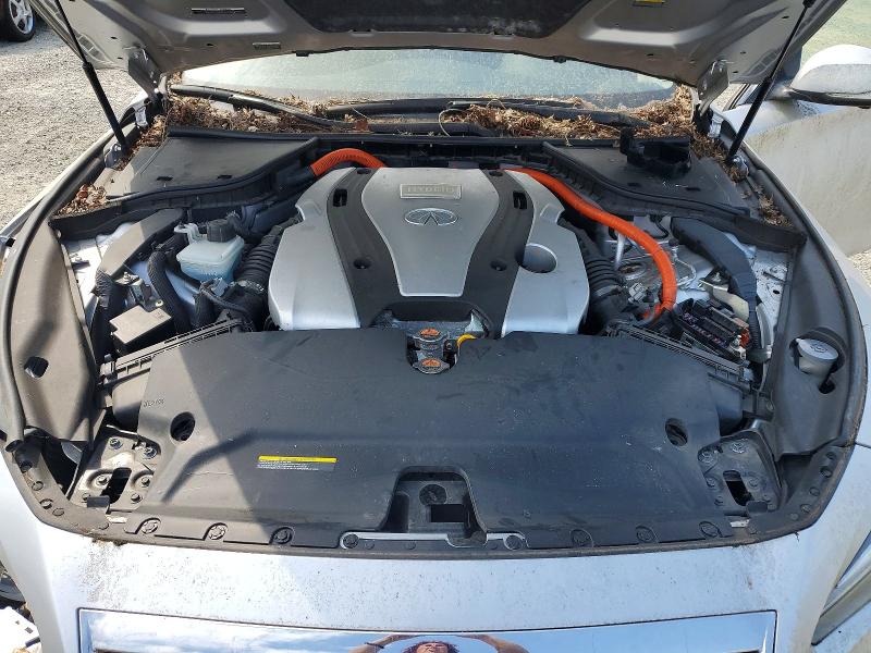 65155526 :رقم المزاد ، JN1AV7AR9EM702199 vin ، 2014 Infiniti Q50 Hybrid مزاد بيع