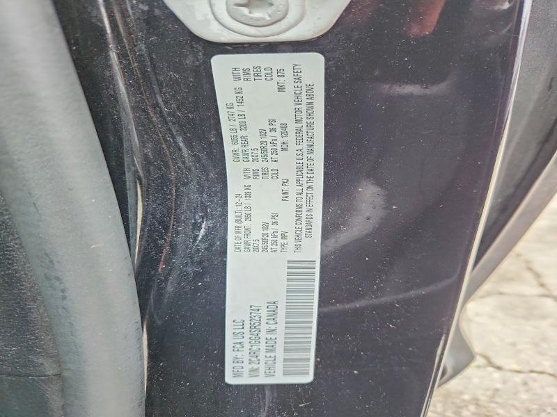 2025 Chrysler Pacifica მანქანა იყიდება აუქციონზე, vin: 2C4RC1GG4SR523747, აუქციონის ნომერი: 64994156