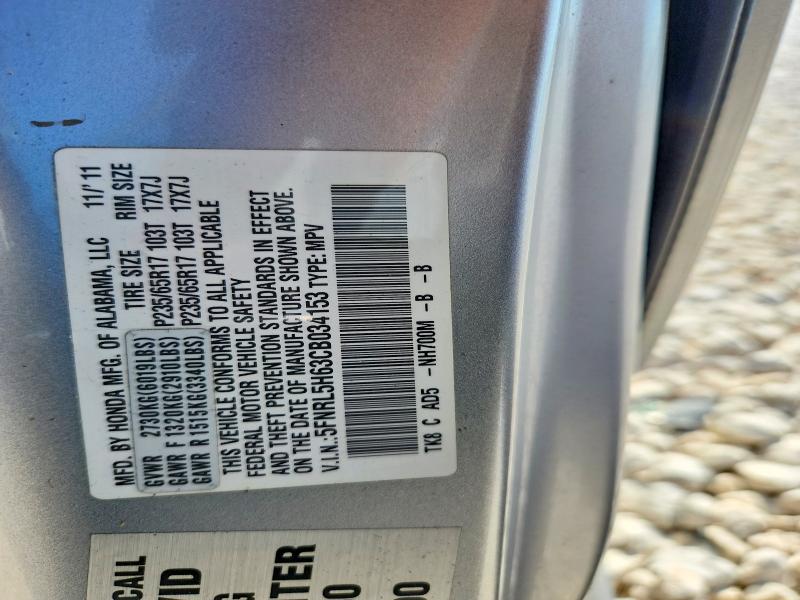 Aukcja sprzedaży 2012 Honda Odyssey, vin: 5FNRL5H63CB034153, numer aukcji: 63677596