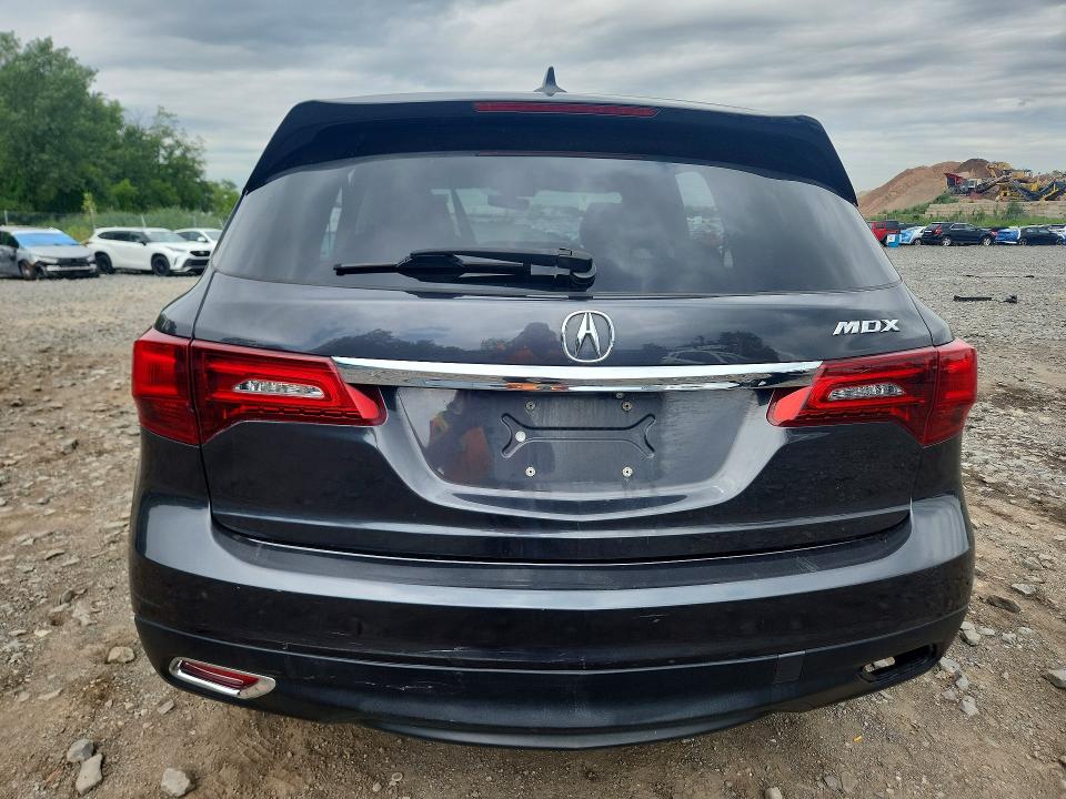 63303396 :رقم المزاد ، 5FRYD3H46GB009876 vin ، 2016 Acura Mdx مزاد بيع