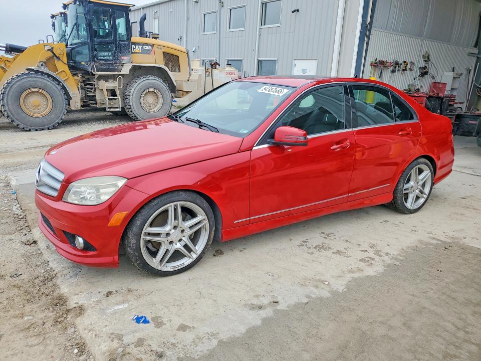 64383566 :رقم المزاد ، WDDGF8BBXAR090044 vin ، 2010 Mercedes-benz C مزاد بيع