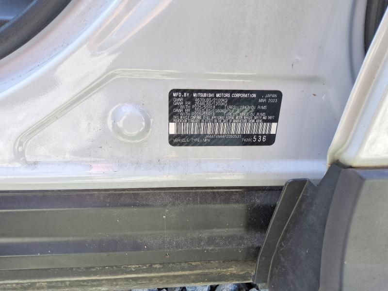 64973346 :رقم المزاد ، JA4ATVAA4PZ050531 vin ، 2023 Mitsubishi Eclipse Cross مزاد بيع