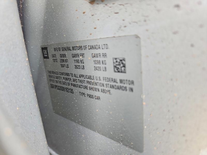 2013 Cadillac Xts მანქანა იყიდება აუქციონზე, vin: 2G61P5S35D9182135, აუქციონის ნომერი: 63125366