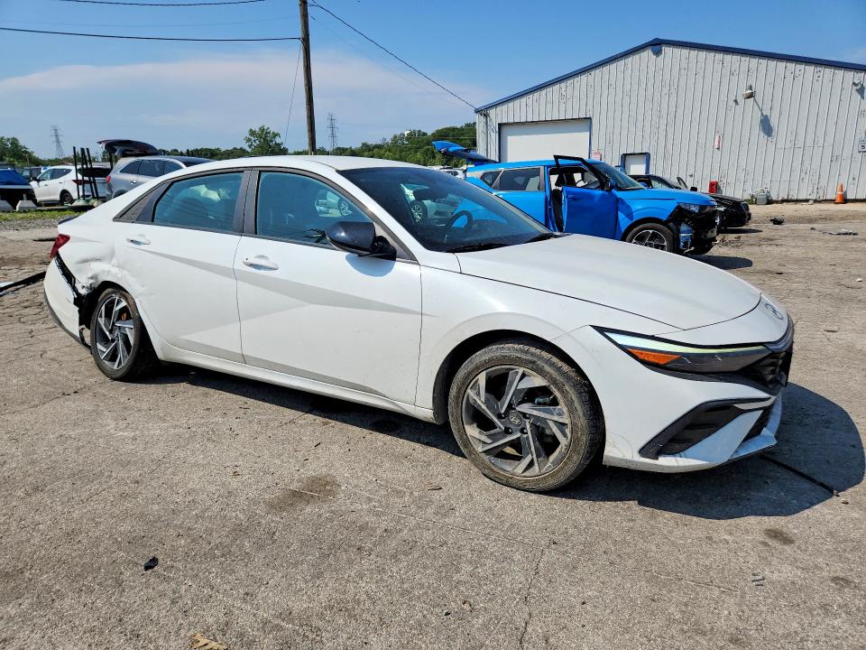 2025 Hyundai Elantra Hybrid მანქანა იყიდება აუქციონზე, vin: KMHLM4DJ2SU148623, აუქციონის ნომერი: 64626056
