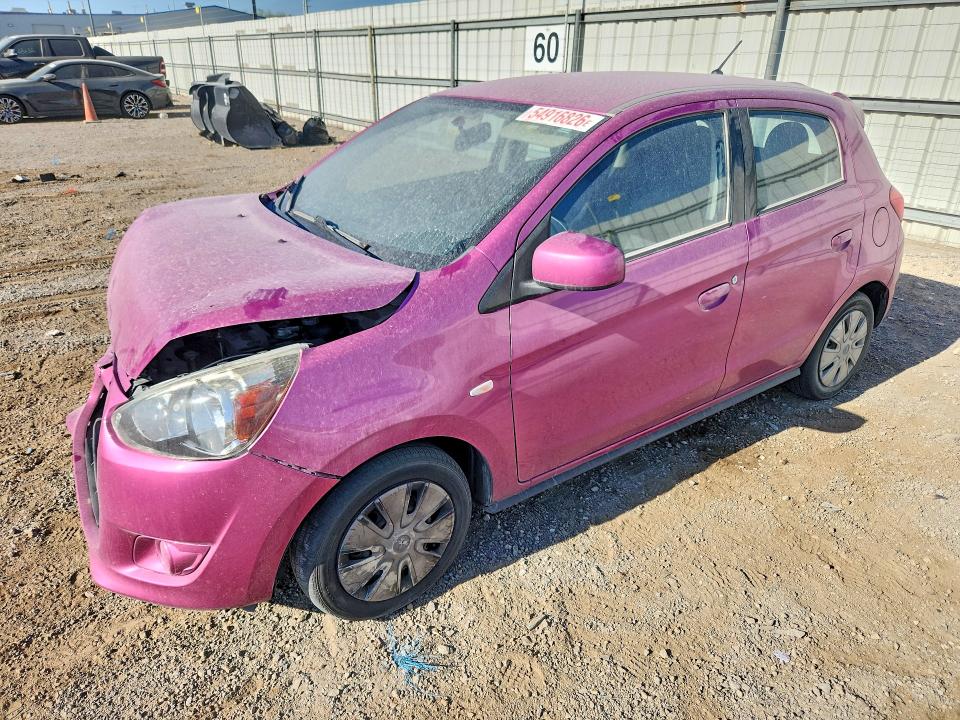 2015 Mitsubishi Mirage მანქანა იყიდება აუქციონზე, vin: ML32A3HJ5FH051785, აუქციონის ნომერი: 54916826
