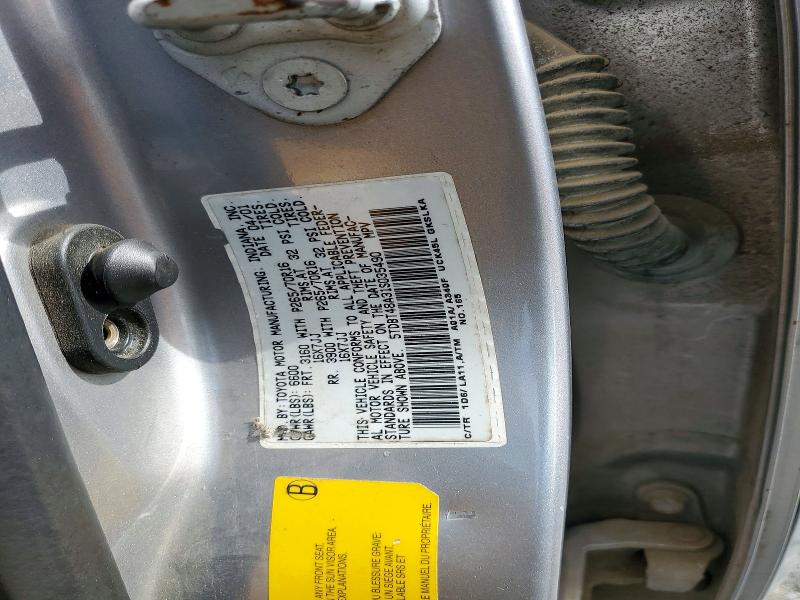 Продажа на аукционе авто 2001 Toyota Sequoia, vin: 5TDBT48A31S035490, номер лота: 63234396