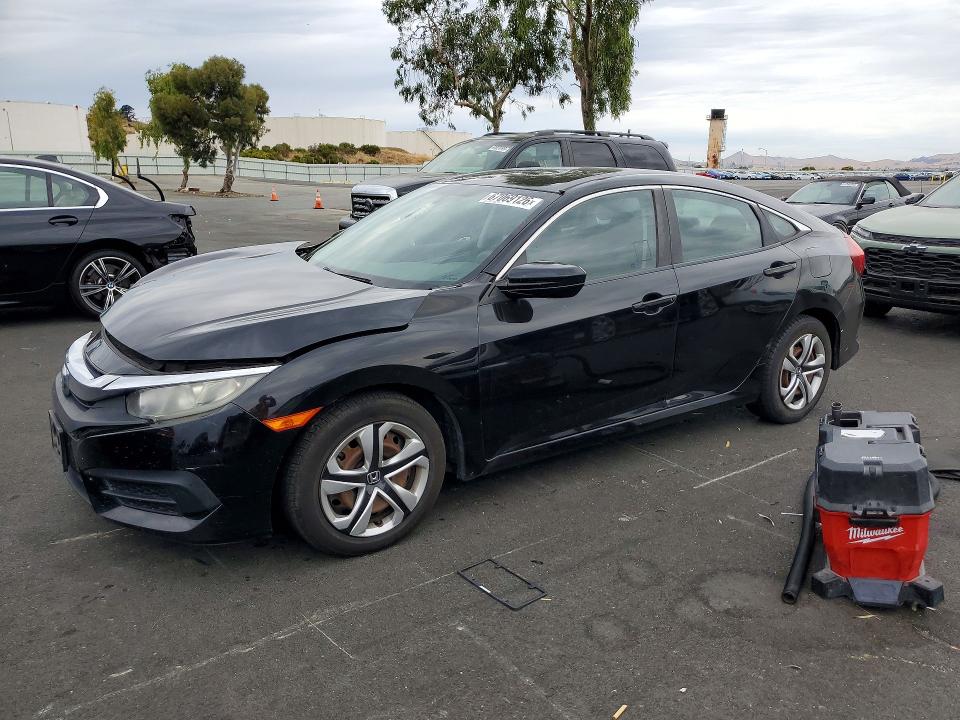 Auction sale of the 2017 Honda Civic, vin: 2HGFC2F57HH533309, lot number: 67069126