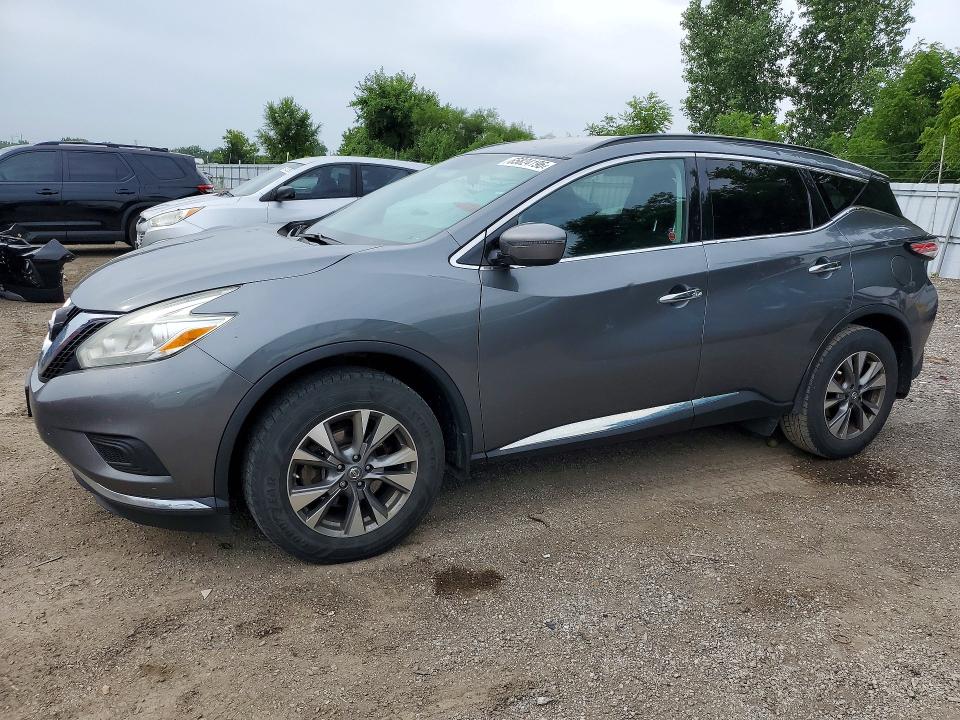 2017 Nissan Murano მანქანა იყიდება აუქციონზე, vin: 5N1AZ2MG4HN119404, აუქციონის ნომერი: 65824196