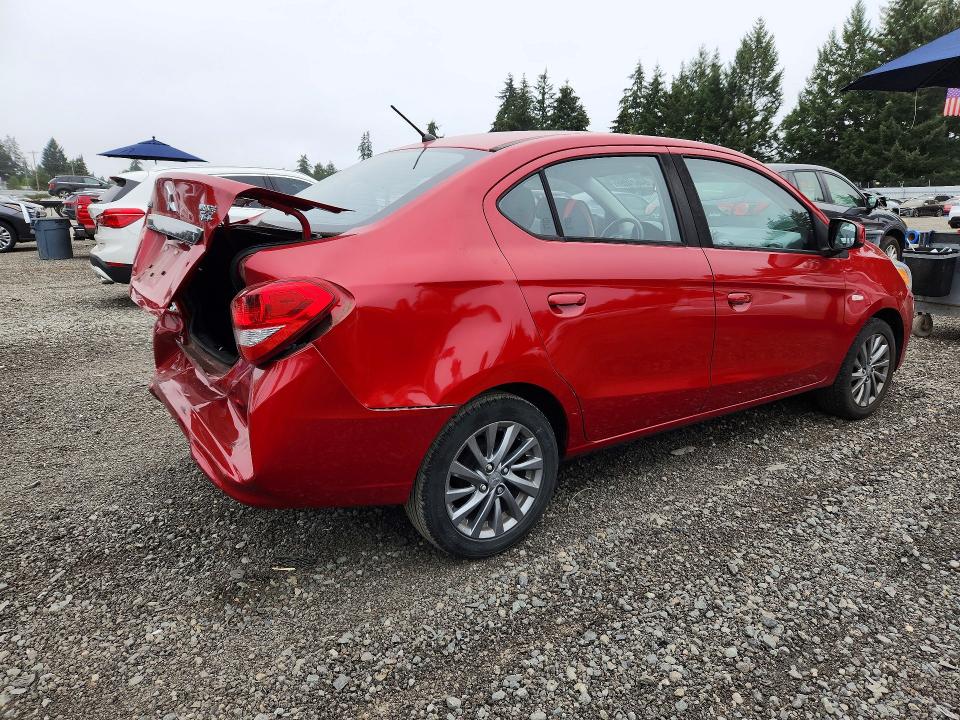 Продажа на аукционе авто 2018 Mitsubishi Mirage, vin: ML32F3FJ8JHF07696, номер лота: 64674056