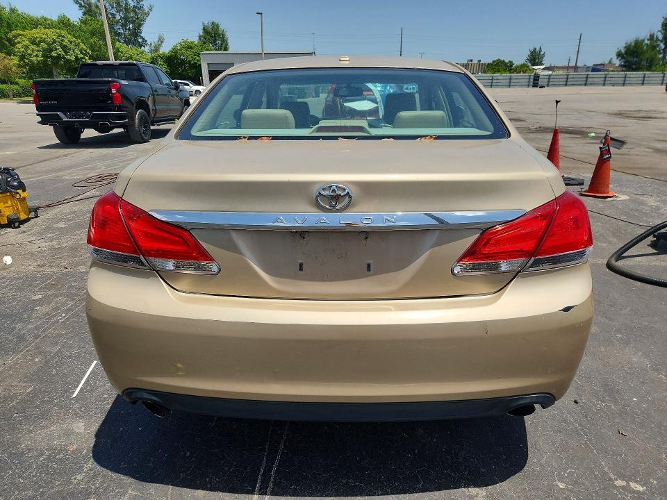 Aukcja sprzedaży 2011 Toyota Avalon, vin: 4T1BK3DBXBU378091, numer aukcji: 65630916