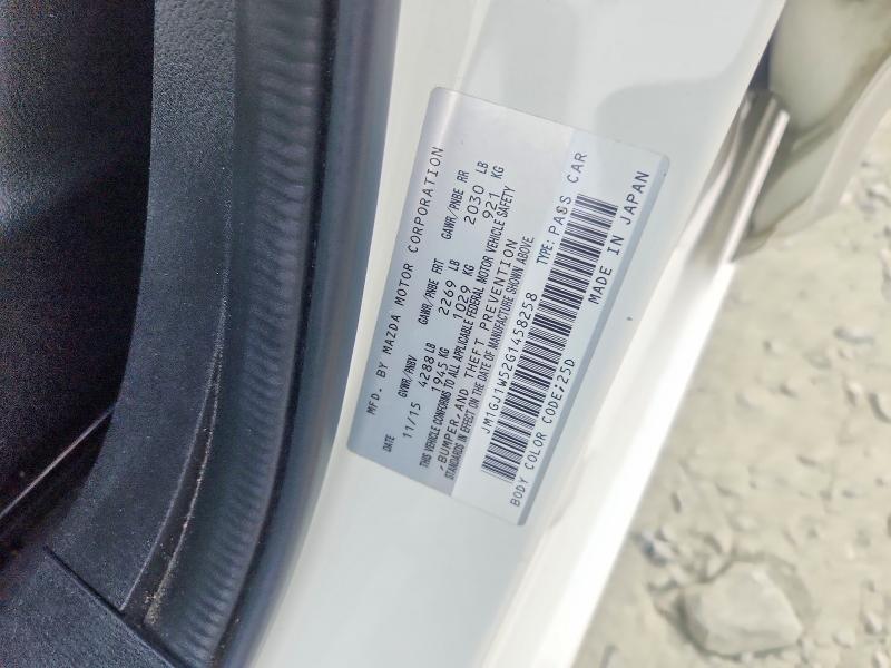 Продаж на аукціоні авто 2016 Mazda 6, vin: JM1GJ1W52G1458258, номер лоту: 65316786
