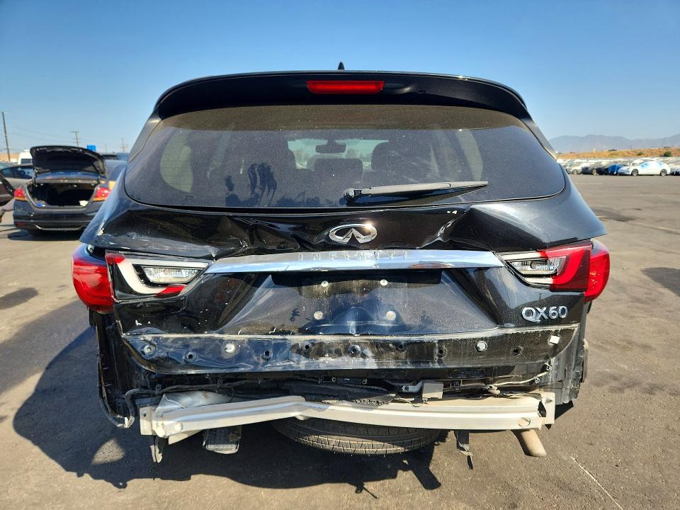 2020 Infiniti Qx60 მანქანა იყიდება აუქციონზე, vin: 5N1DL0MN4LC522806, აუქციონის ნომერი: 64073956