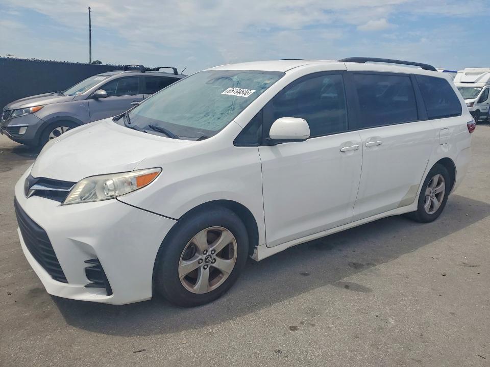 2020 Toyota Sienna მანქანა იყიდება აუქციონზე, vin: 5TDKZ3DC0LS025566, აუქციონის ნომერი: 66184646