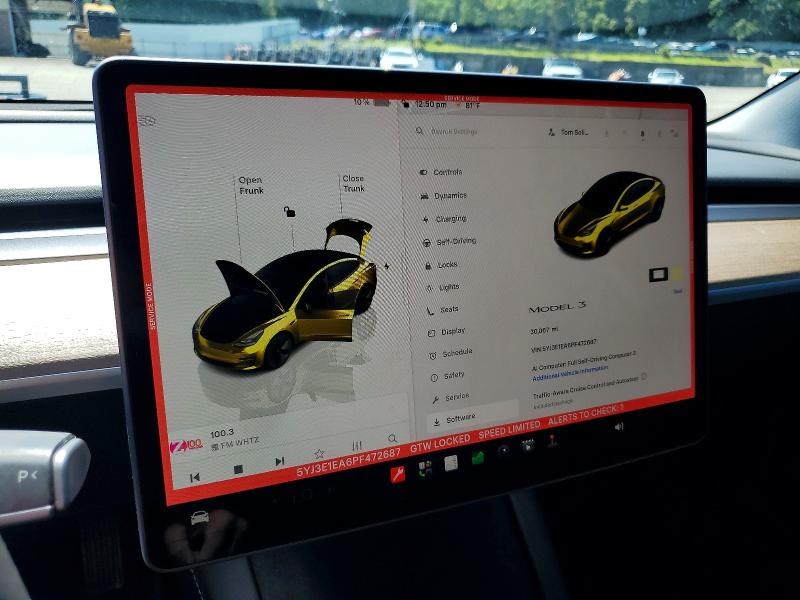 Aukcja sprzedaży 2023 Tesla Model 3, vin: 5YJ3E1EA6PF472687, numer aukcji: 65054956