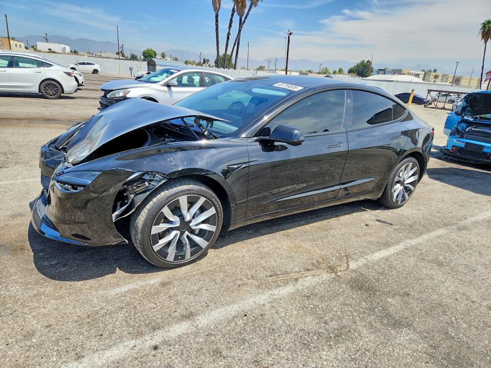 2025 Tesla Model 3 მანქანა იყიდება აუქციონზე, vin: 5YJ3E1EA5SF912214, აუქციონის ნომერი: 65759806
