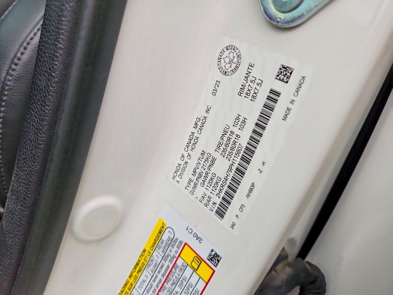Продажа на аукционе авто 2023 Honda Cr-v, vin: 2HKRS4H79PH115607, номер лота: 62718906
