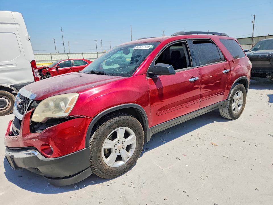 66639776 :رقم المزاد ، 1GKKRPED9BJ306246 vin ، 2011 Gmc Acadia مزاد بيع