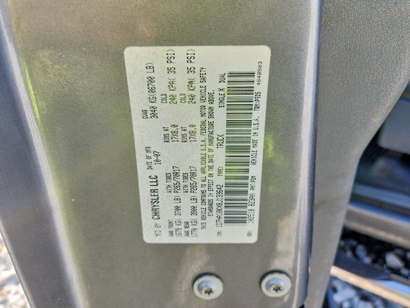 65452806 :رقم المزاد ، 1D7HA18KX8J139642 vin ، 2008 Dodge Ram 1500 مزاد بيع