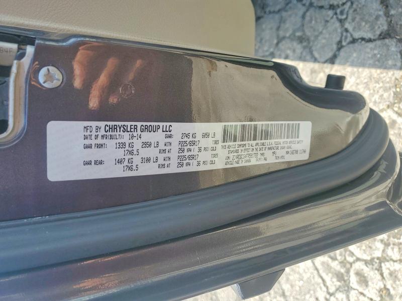 65874636 :رقم المزاد ، 2C4RDGCG4FR591722 vin ، 2015 Dodge Grand Caravan مزاد بيع
