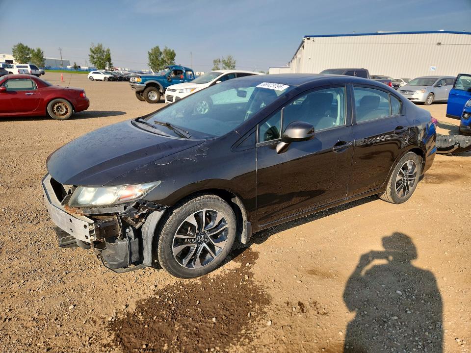 Продаж на аукціоні авто 2013 Honda Civic, vin: 2HGFB2F57DH022342, номер лоту: 66923096