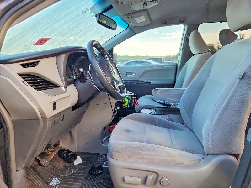 2017 Toyota Sienna მანქანა იყიდება აუქციონზე, vin: 5TDKZ3DC7HS781998, აუქციონის ნომერი: 64421176