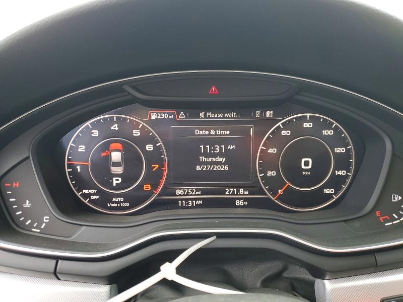 Продажа на аукционе авто 2018 Audi A4, vin: WAUENAF47JA019158, номер лота: 66698596