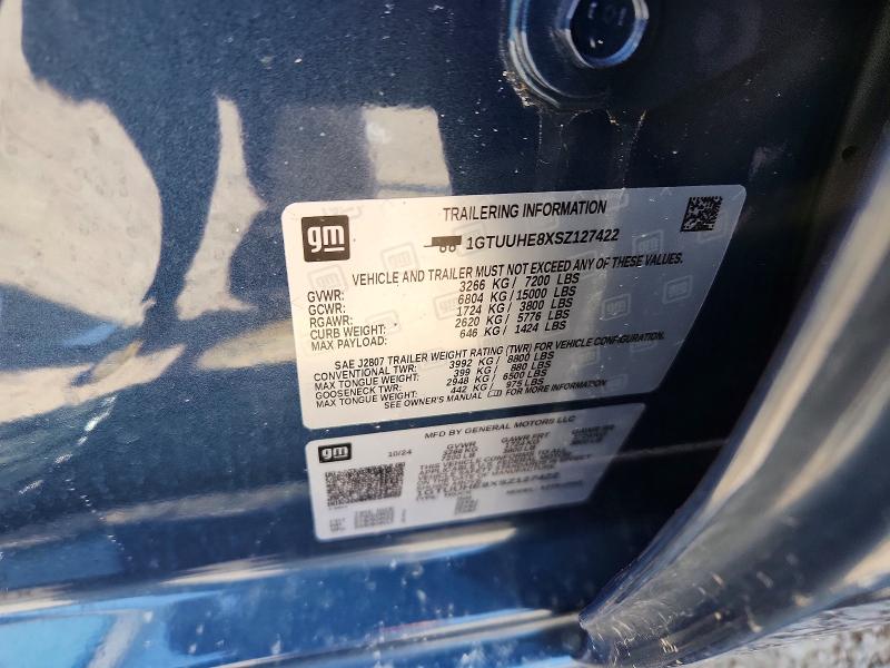 Aukcja sprzedaży 2025 Gmc Sierra, vin: 1GTUUHE8XSZ127422, numer aukcji: 64831926
