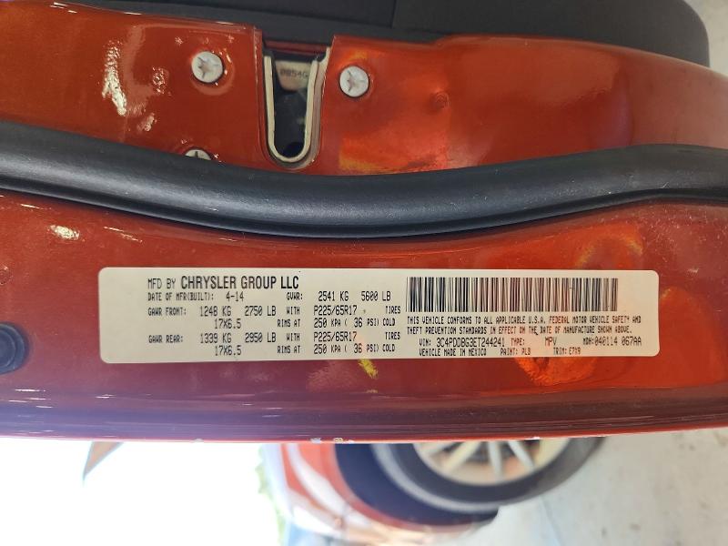 Продажа на аукционе авто 2014 Dodge Journey, vin: 3C4PDDBG3ET244241, номер лота: 62461546
