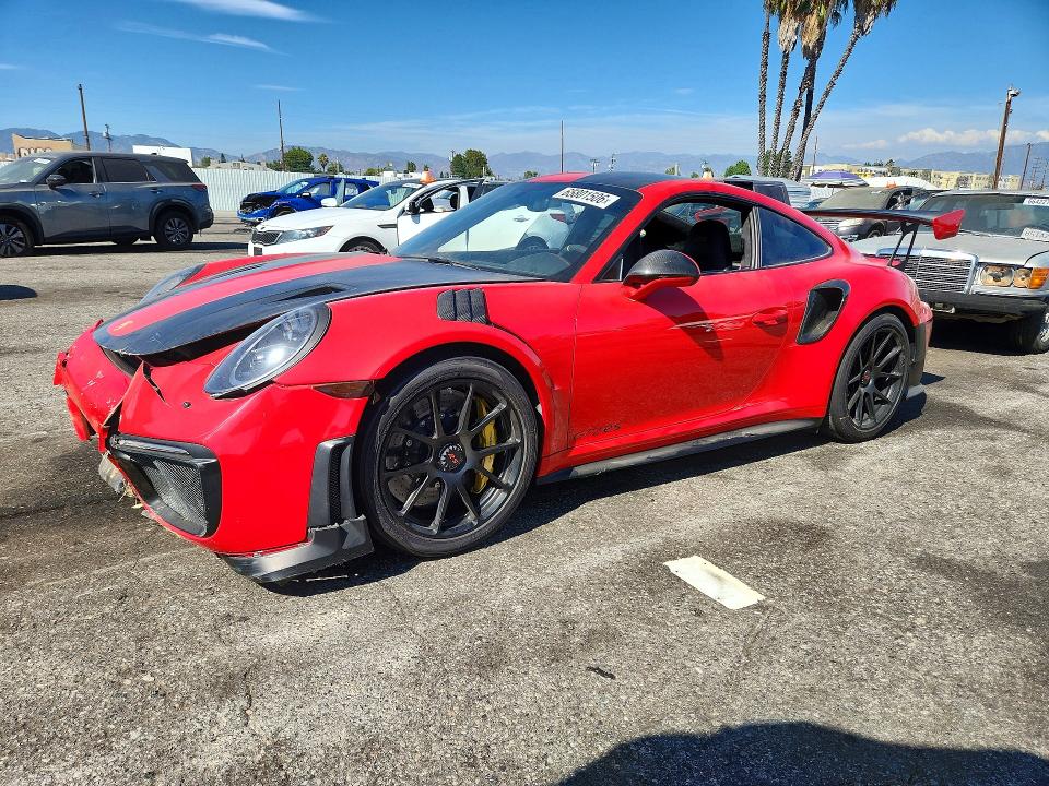 Продаж на аукціоні авто 2018 Porsche 911, vin: WP0AE2A90JS185851, номер лоту: 65801506