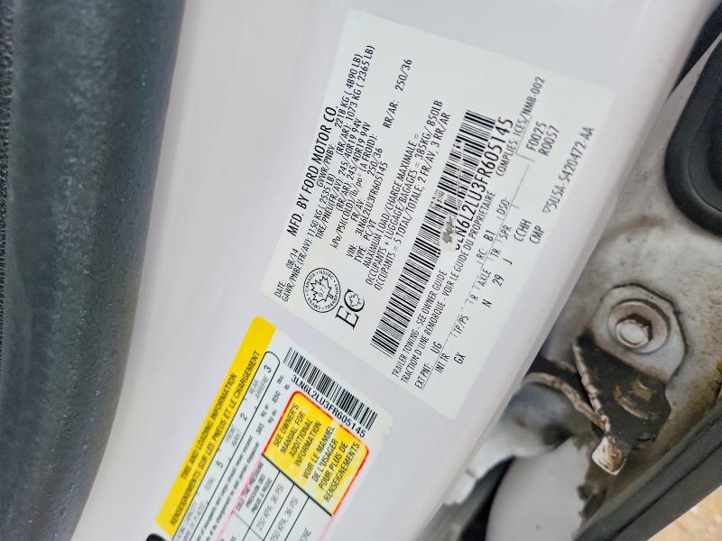 Продажа на аукционе авто 2015 Lincoln Mkz, vin: 3LN6L2LU3FR605145, номер лота: 65459376