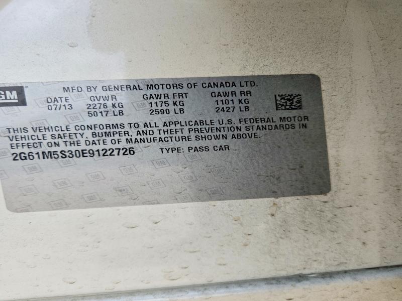 Продажа на аукционе авто 2014 Cadillac Xts, vin: 2G61M5S30E9122726, номер лота: 66071096