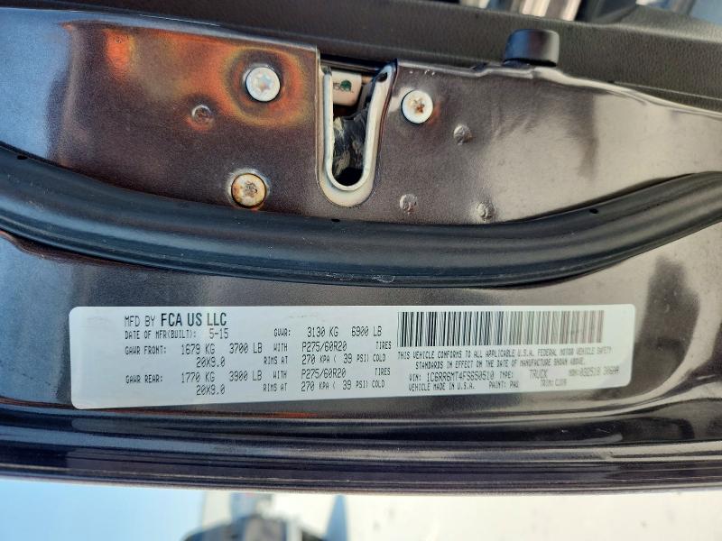 63486076 :رقم المزاد ، 1C6RR6MT4FS650510 vin ، 2015 Ram 1500 مزاد بيع