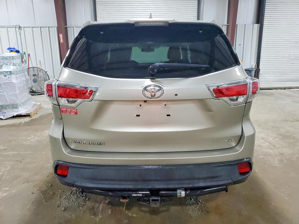 Aukcja sprzedaży 2014 Toyota Highlander, vin: 5TDJKRFH8ES015124, numer aukcji: 65499536