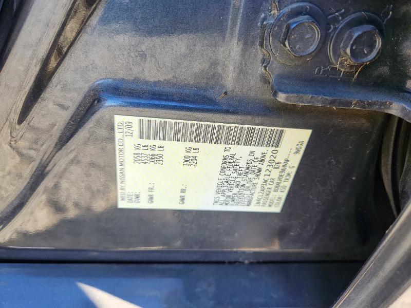 Aukcja sprzedaży 2010 Nissan Altima, vin: 1N4CL2AP3AC123020, numer aukcji: 65040686