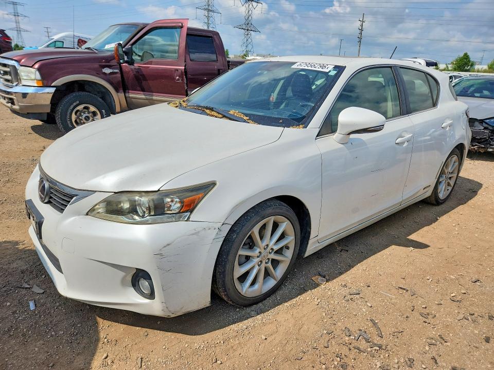 Aukcja sprzedaży 2012 Lexus Ct, vin: JTHKD5BH1C2072250, numer aukcji: 62956296