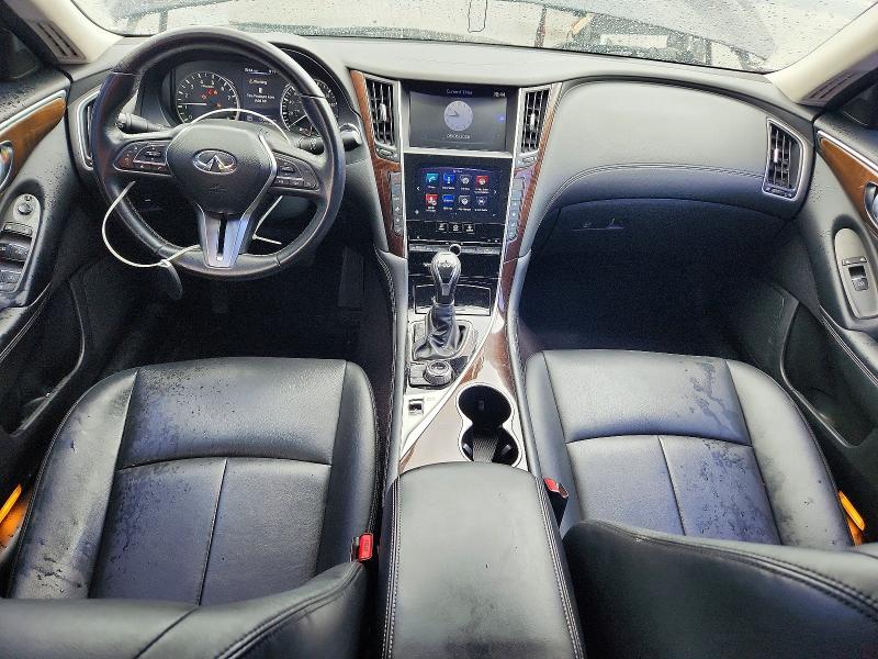 2018 Infiniti Q50 მანქანა იყიდება აუქციონზე, vin: JN1EV7AP0JM591004, აუქციონის ნომერი: 64132816
