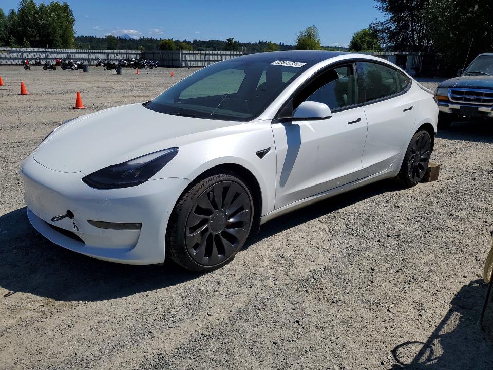 2022 Tesla Model 3 მანქანა იყიდება აუქციონზე, vin: 5YJ3E1EC9NF293509, აუქციონის ნომერი: 62685786