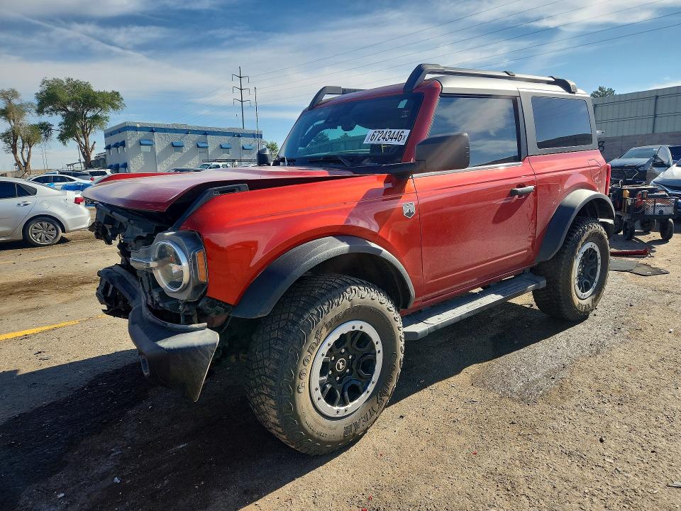 67243446 :رقم المزاد ، 1FMDE7AH9RLB21570 vin ، 2024 Ford Bronco مزاد بيع