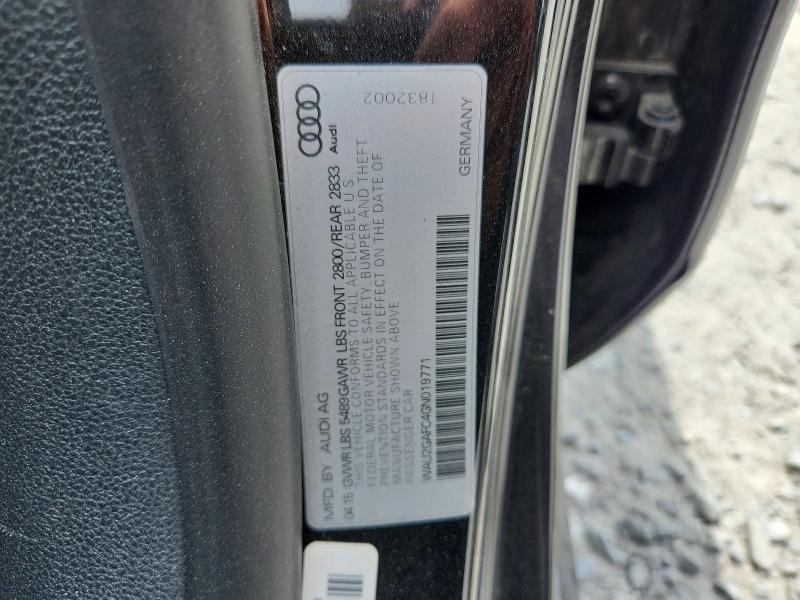 2016 Audi A7 მანქანა იყიდება აუქციონზე, vin: WAU2GAFC4GN019771, აუქციონის ნომერი: 65877466