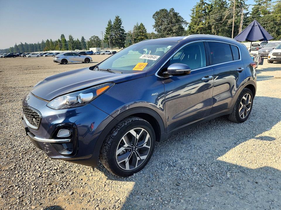 Продаж на аукціоні авто 2020 Kia Sportage, vin: KNDPNCAC2L7741885, номер лоту: 64140646