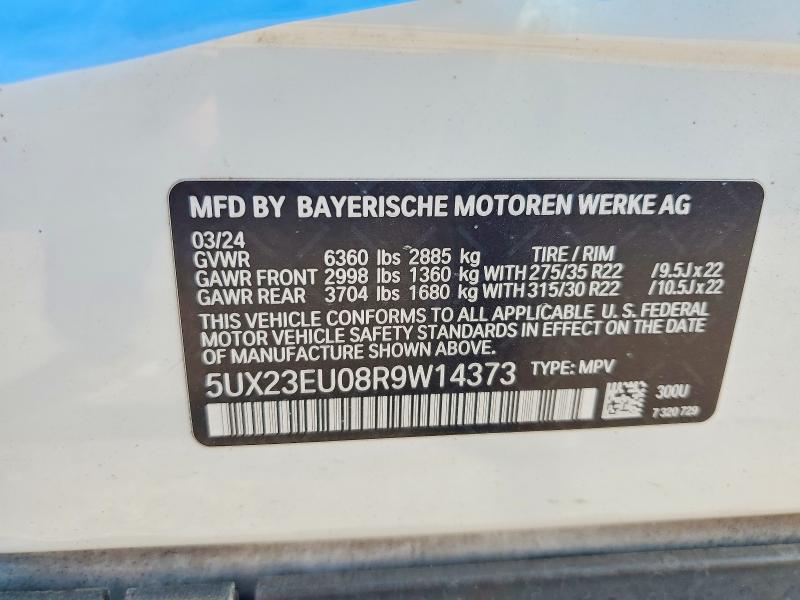 Aukcja sprzedaży 2024 Bmw X5, vin: 5UX23EU08R9W14373, numer aukcji: 61878156