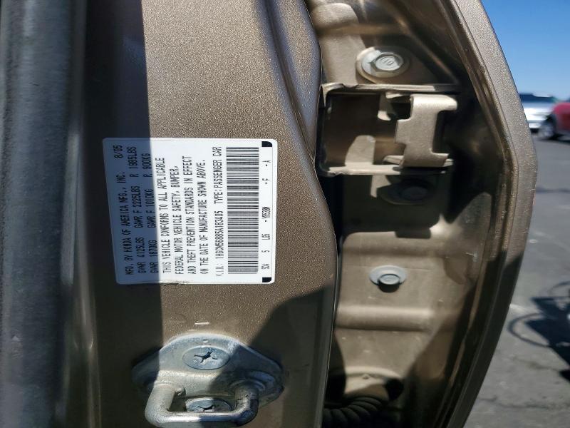 Продажа на аукционе авто 2005 Honda Accord, vin: 1HGCM56885A183405, номер лота: 65604736