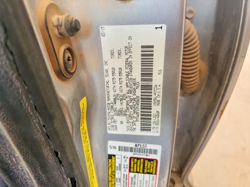 Продажа на аукционе авто 2015 Toyota Tundra, vin: 5TFAW5F1XFX458628, номер лота: 64978956