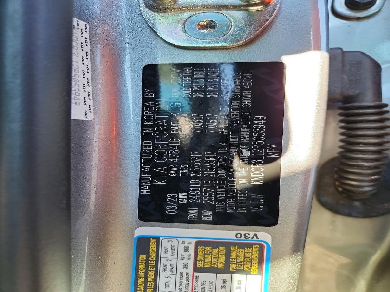 Aukcja sprzedaży 2023 Kia Niro, vin: KNDCR3L12P5053949, numer aukcji: 63578466