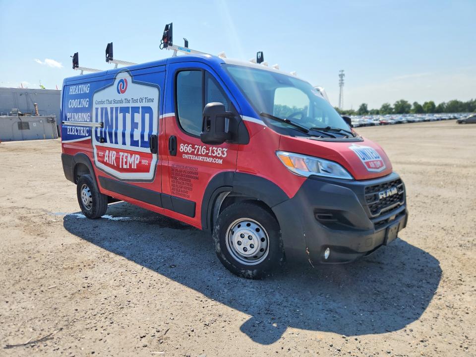 64885006 :رقم المزاد ، 3C6LRVAG9PE595564 vin ، 2023 Ram Promaster 1500 مزاد بيع