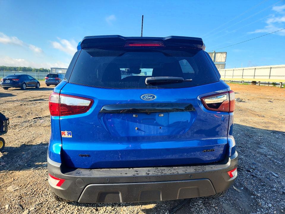 63995266 :رقم المزاد ، MAJ6S3JL1MC439636 vin ، 2021 Ford Ecosport مزاد بيع